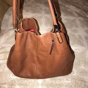 Authentic Coach 3 section hobo bag 10x10 inches